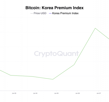 韩国比特币“泡菜溢价”近期跌破1%后反弹，或表明需求增长缩略图