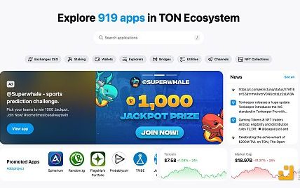 TON生态爆火背后的关键选择：流量驱动而非资产驱动缩略图