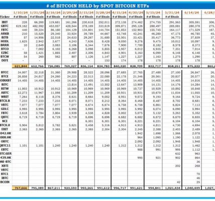 美国比特币现货ETF共计持有888607枚比特币，创历史新高，约合515亿美元缩略图