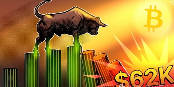 由于比特币多头押注 M2 货币供应：BTC 价格跌至 6.2 万美元缩略图