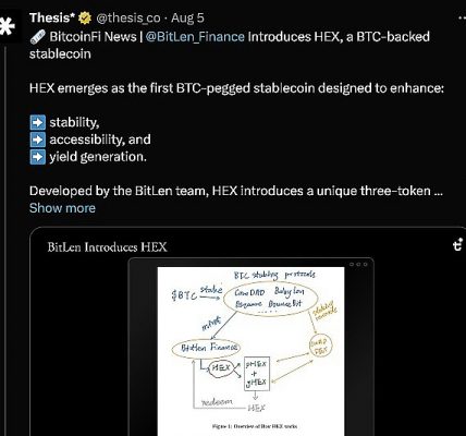 可拆分稳定币HEX 比特币生态新玩法缩略图