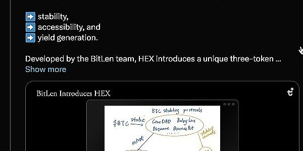 可拆分稳定币HEX 比特币生态新玩法缩略图